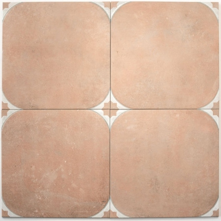 Apollo Tile Citadel 17.42 in. x 17.42 in. Matte Brown Porcelain Large Format Wall and Floor Tile, 7PK ALZ88COT1818A